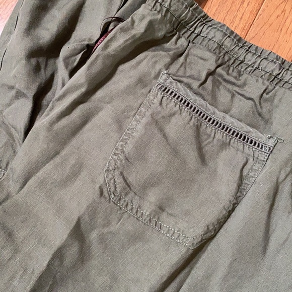 Olive green Cargo jogger pants XL - Picture 6 of 9